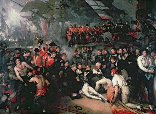 Benjamin West Death of Nelson Sweden oil painting art